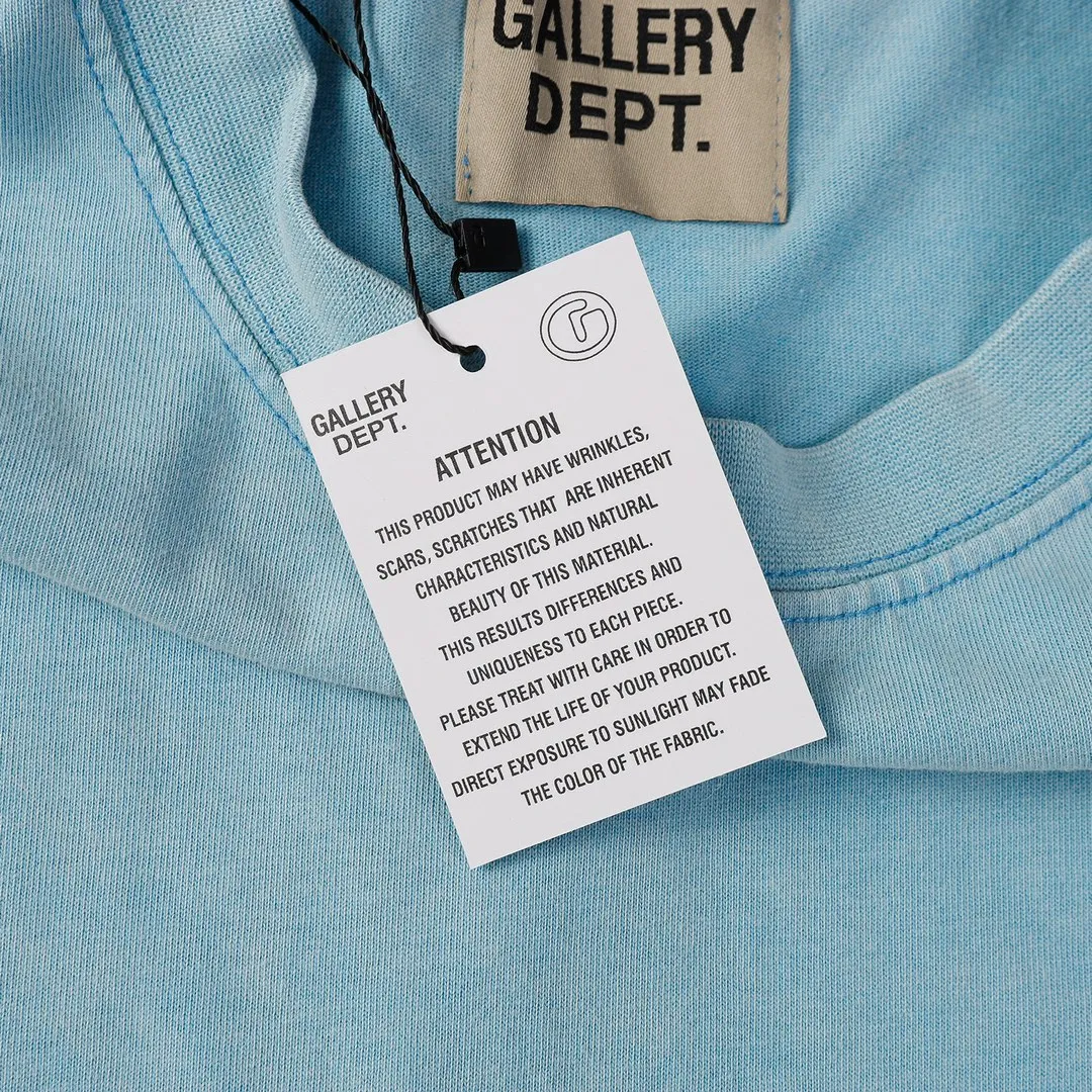 GALLERY.DEPT Summer new short-sleeved style No.: D3126#P110 Color: Green Blue Size: S M L XL